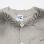 Tie-dyed Distressed Cardigan Sweater