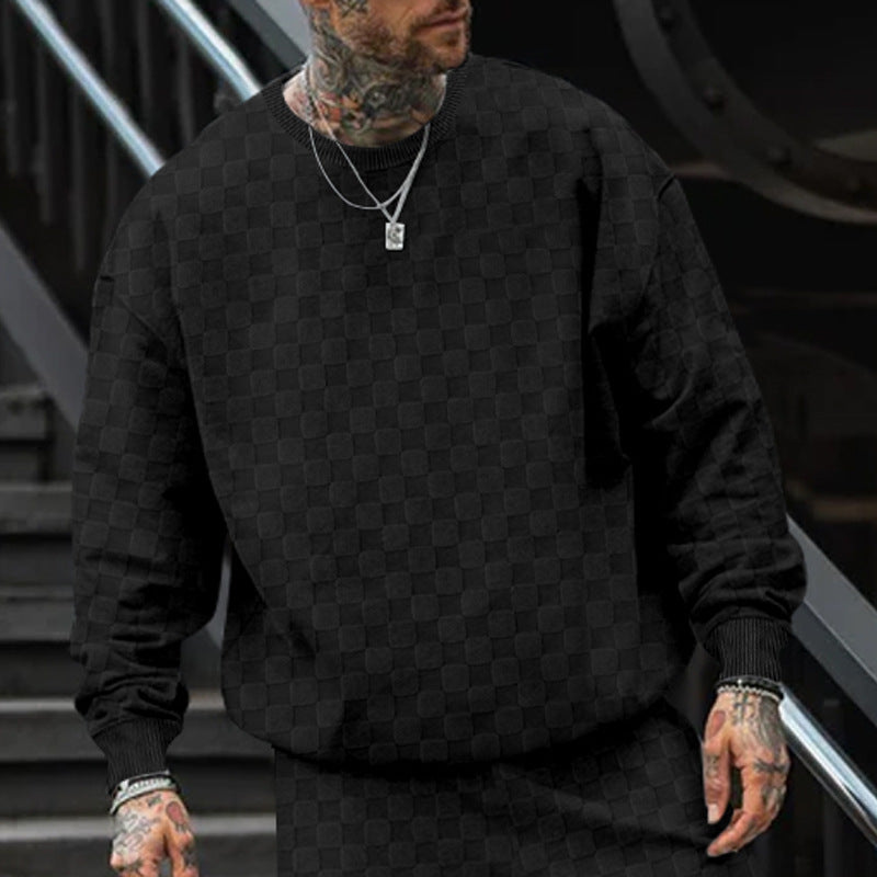 Bottoming Shirt Knitted Long-sleeved T-shirt Black