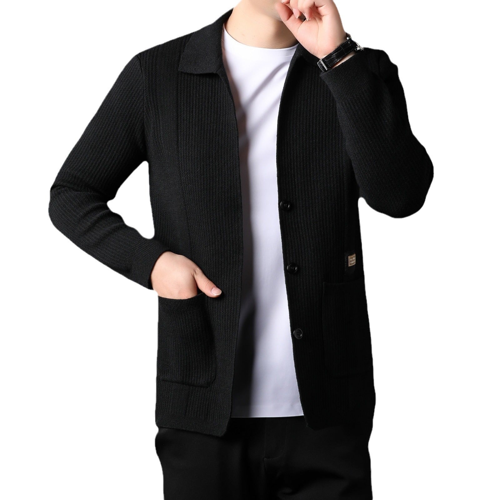 Knitted Cardigan Sweater Coat