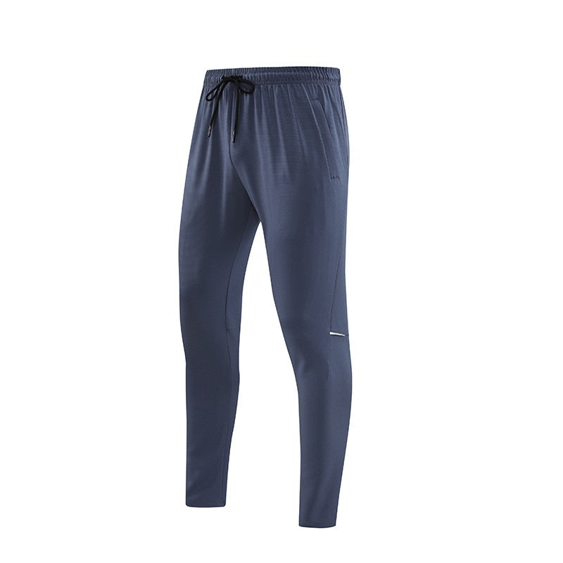 Woven Sports Trousers Gray And Blue