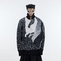 Sweater Loose And Idle Plush Coat Black