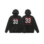 Old Hooded Fleece Lined Sweater