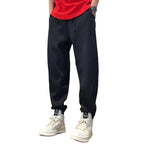 Ankle-tied Loose Harem Pants