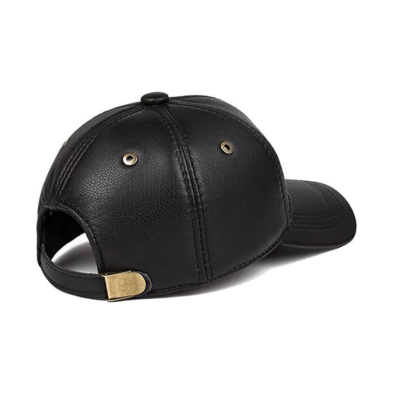 Sheepskin Leather Men's Hat