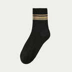 Mid-calf Academic Style Socks