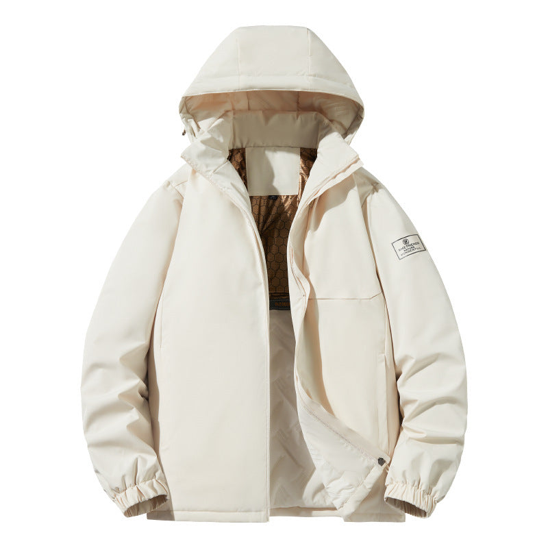 Temperature Sensing Windproof Waterproof Down Jacket
