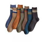Mid-calf Academic Style Socks