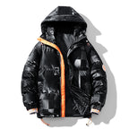 Autumn And Winter Cotton-padded Coat Leisure Black