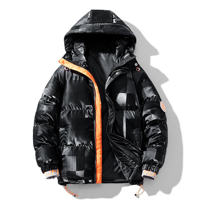 Autumn And Winter Cotton-padded Coat Leisure Black