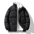 Thickened Cotton-padded Clothes Trendy Casual Black