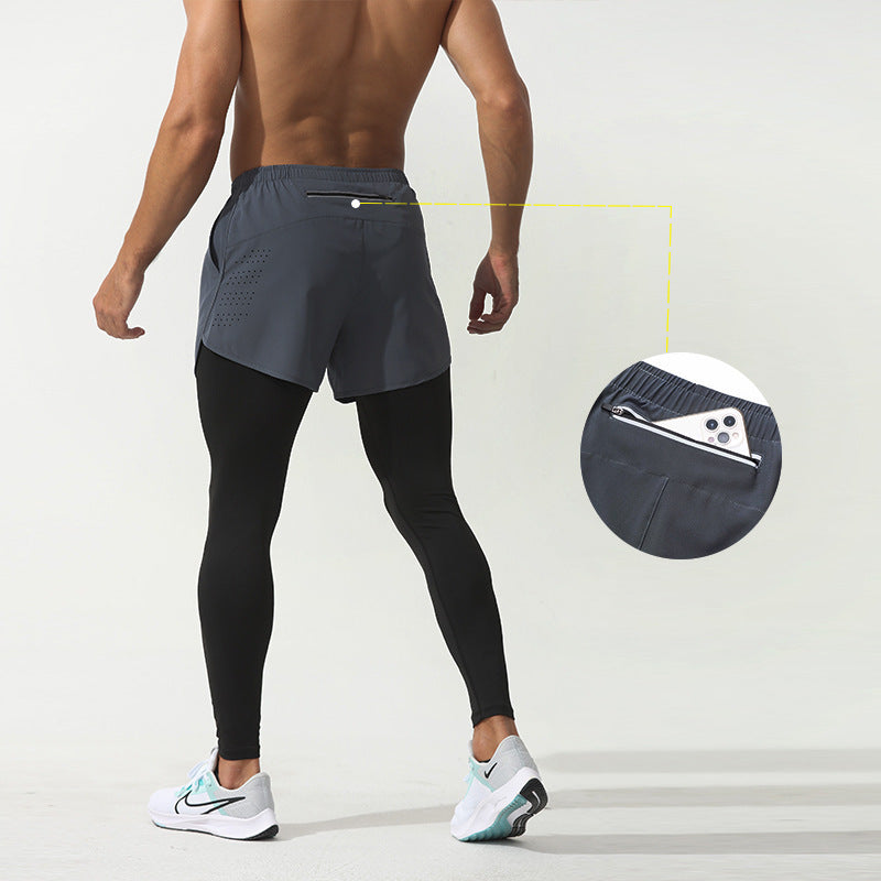Fitness Elastic Running Pants