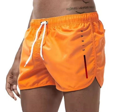 Running Beach Shorts Orange