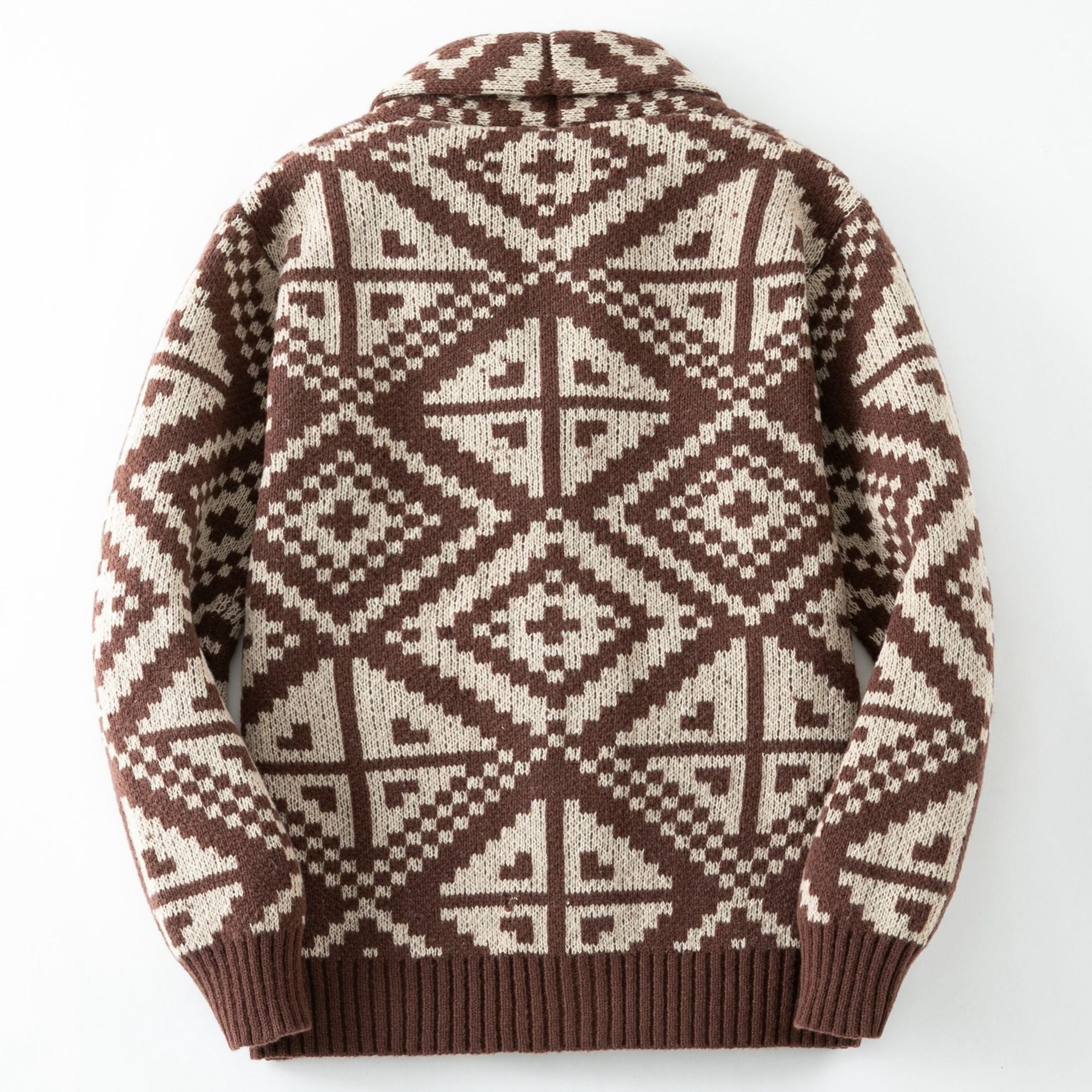 Geometric Jacquard Sweater