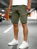 Woven Five-point Pants Army Green