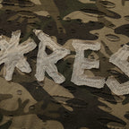 Camouflage Sweater Loose Casual Camouflage Top