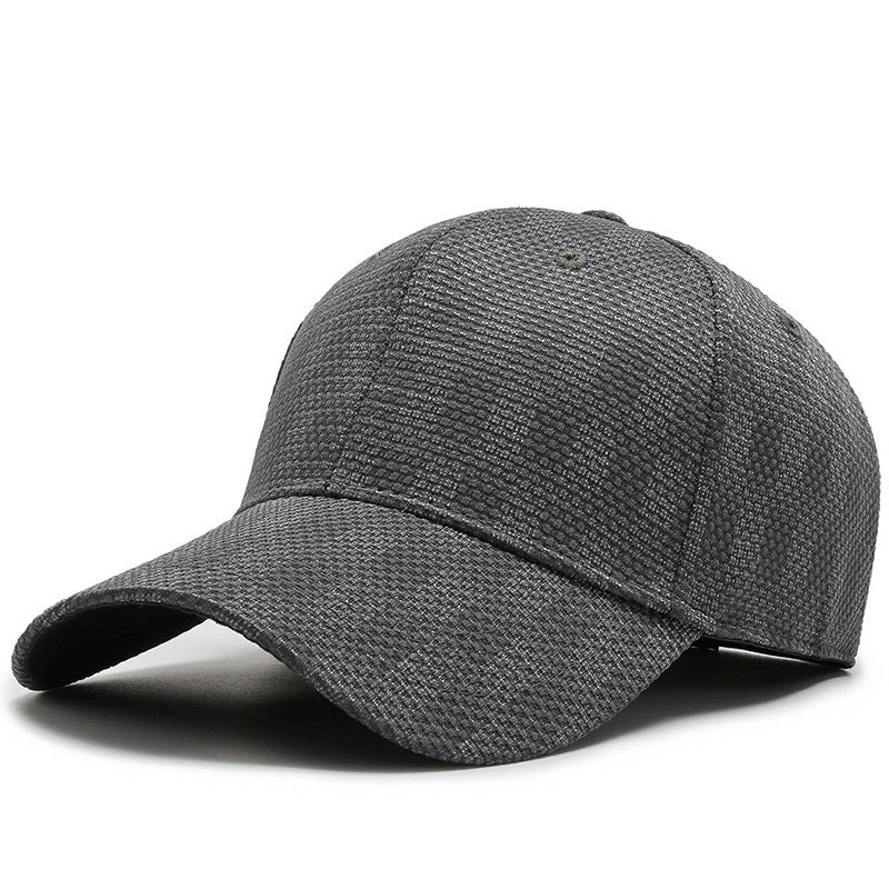 New Elastic Size Full Sealing Sun Hat Gray Elastic 57to 58