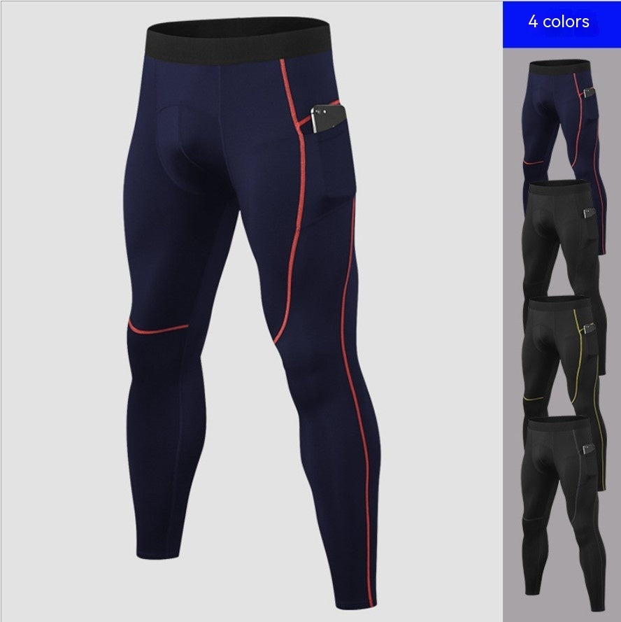 Fitness Training High Elastic Tight Trousers