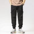 Loose Casual Trousers Black