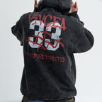 Old Hooded Fleece Lined Sweater