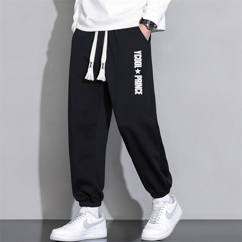 Cropped Casual Loose Pants 905 Spring And Summer Black