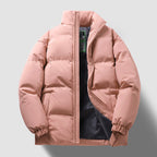 Cotton-padded Coat Thickened Couple Loose Down Jacket