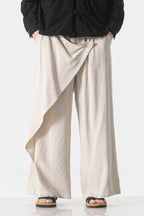 Cotton And Linen Casual Pants