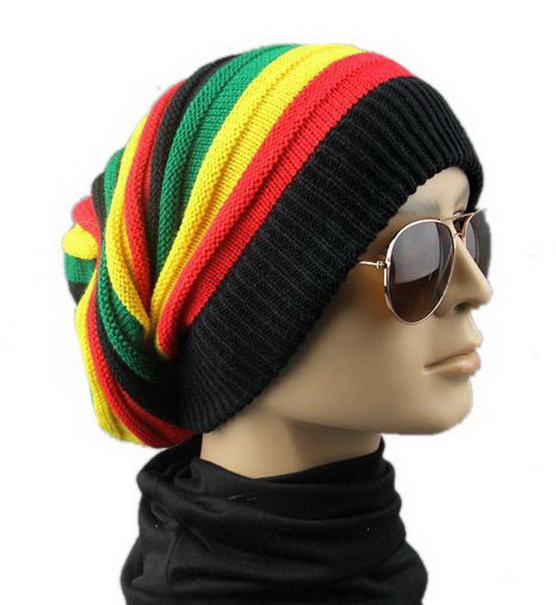 Warm Men's Hat Hip Hop Pleated Hat M