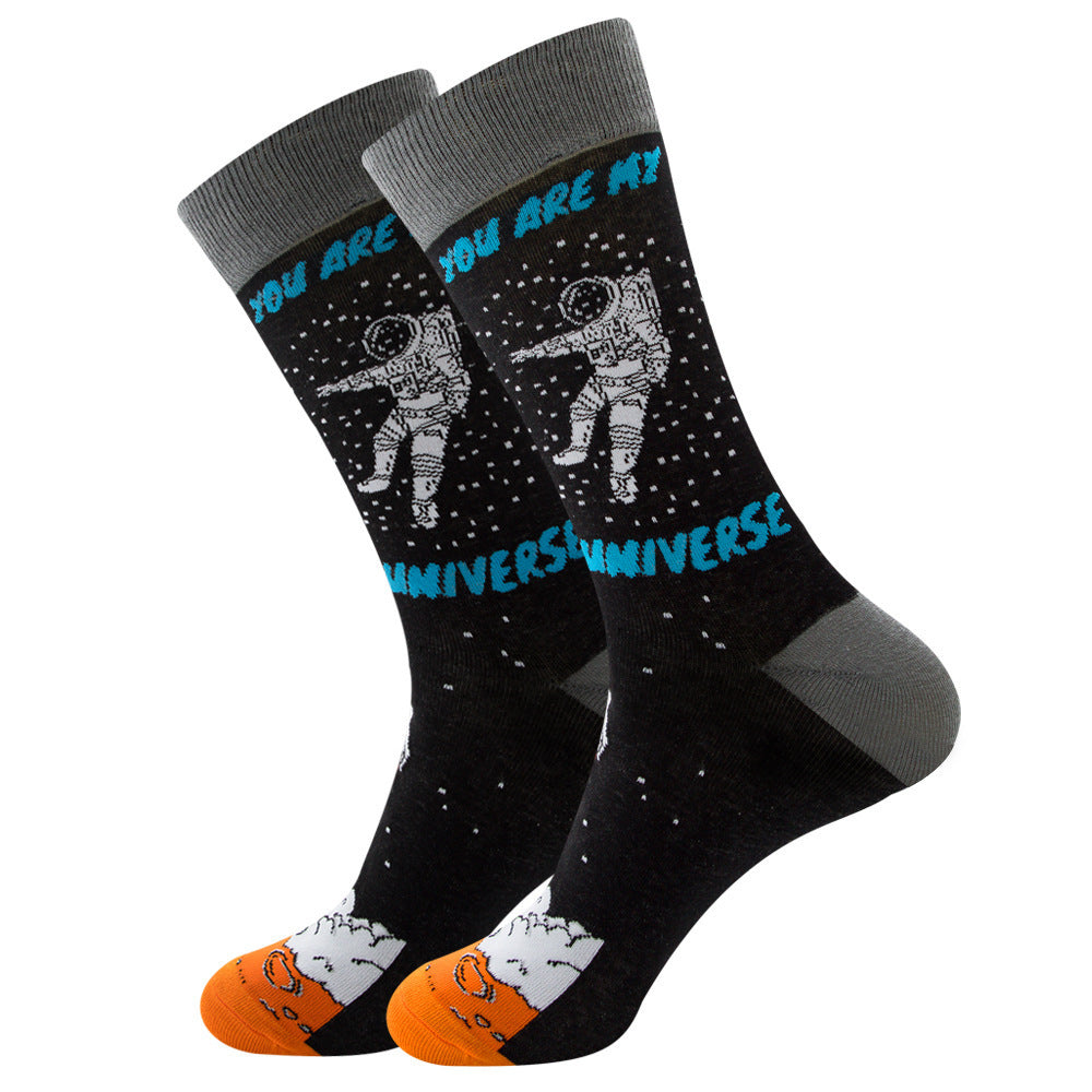 Astronaut Men's Socks You are my universe 38yards or 45yards