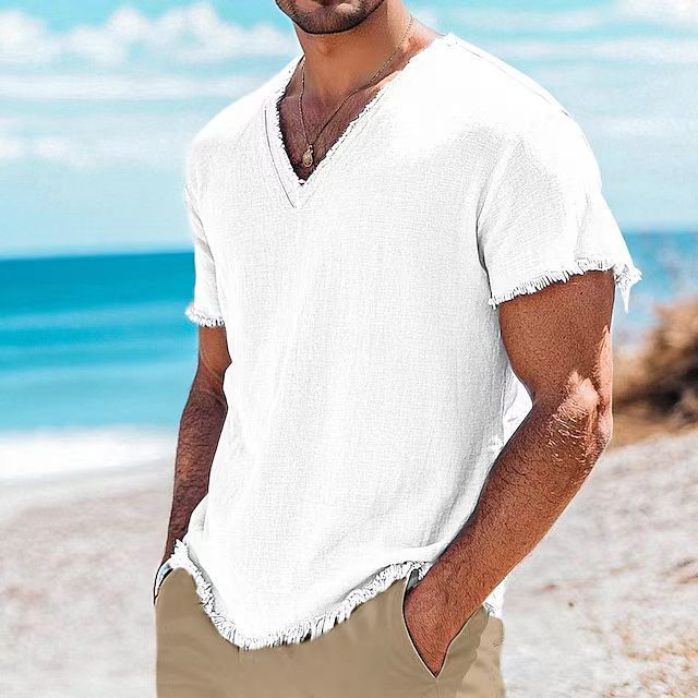 Solid Color Short Sleeve