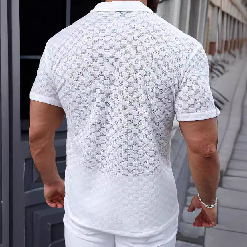 Lace Hollow Comfort Casual Shirt