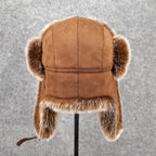 Fleece Thickened Ear Protection Cold-proof Hat