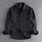 Sense Long Sleeve Shirt Men Black