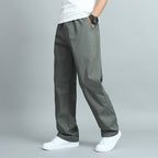 Pure Cotton Track Pants Army Green