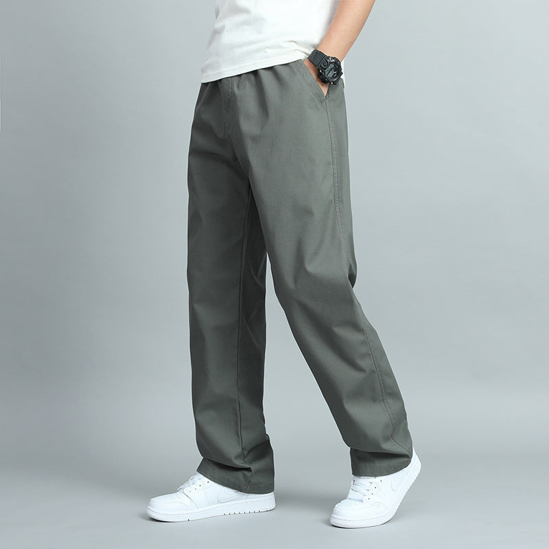 Pure Cotton Track Pants Army Green