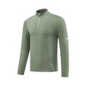 Quick-drying Exercise T-shirt Long Sleeve Army Green