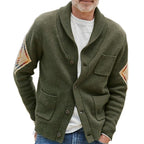 Jacquard Sweater Long-sleeved Thickened Cardigan Sweater Coat
