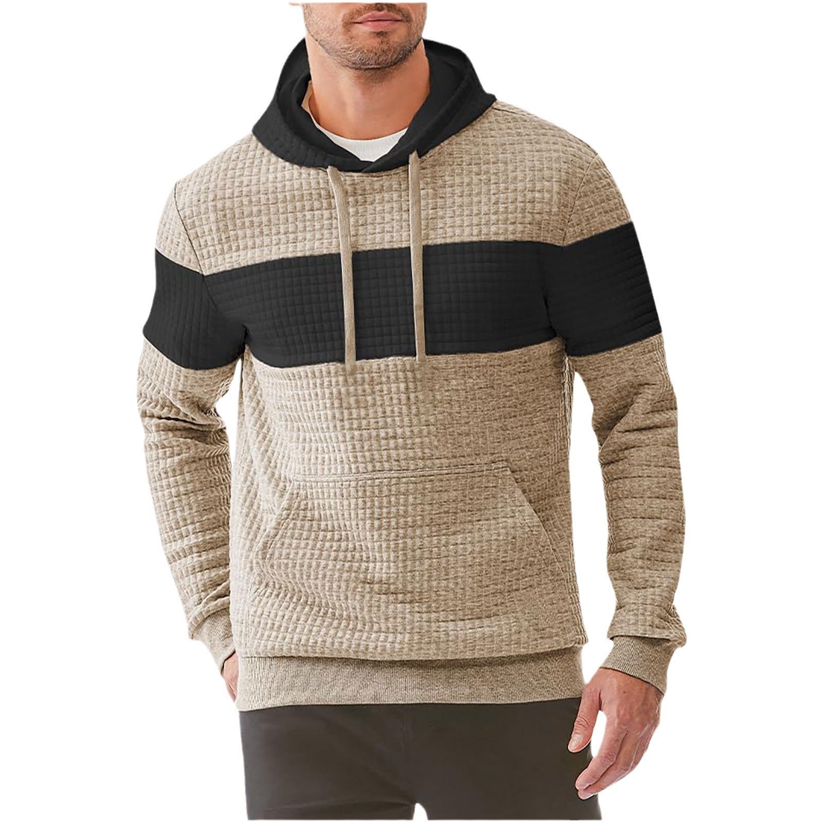 Hooded Long-sleeved Sweater
