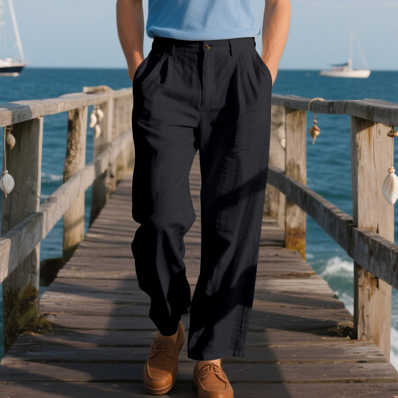 Loose Straight Business Pants