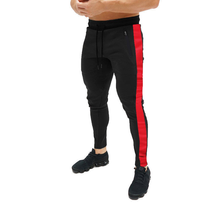 Multicolor Skinny Pants Black