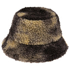 Warm And Cute Tie-dye Bucket Hat Black Adult 58cm