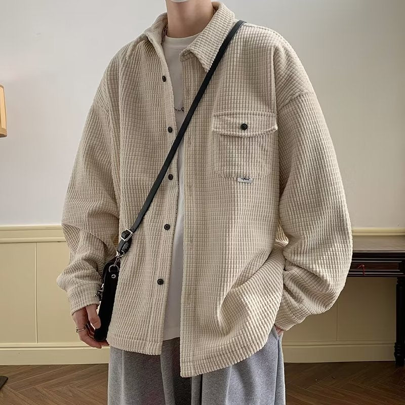 Corduroy Shirt Apricot