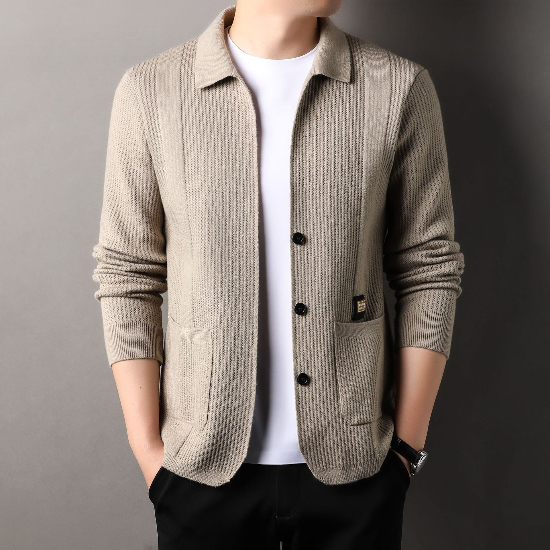 Knitted Cardigan Sweater Coat