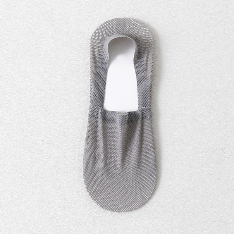 Ice Silk Boat Socks