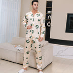 Ice Silk Pajama Set