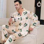 Ice Silk Pajama Set