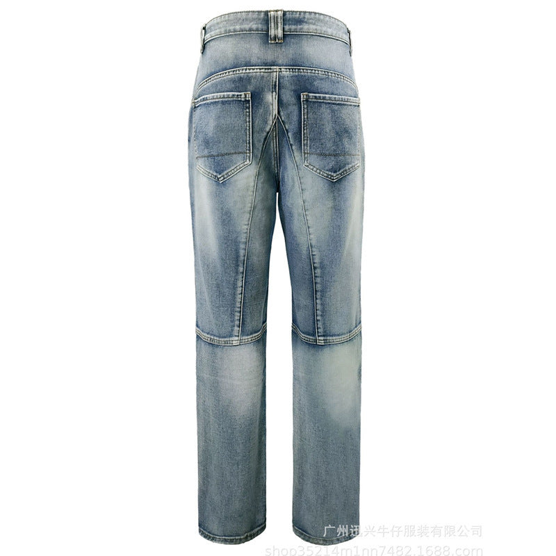 Slim Racing Anti-fall Jeans