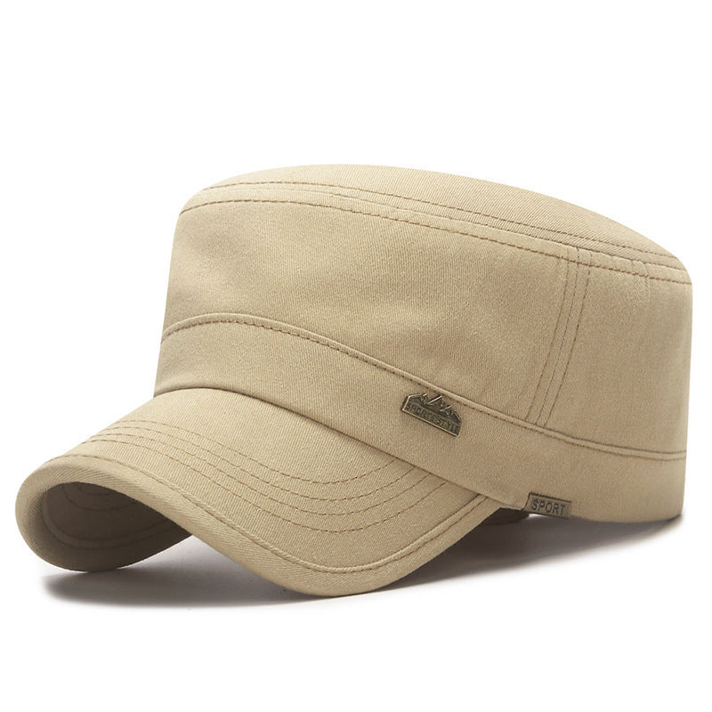 Men's Outdoor Sports All-match Adjustable Sun Hat Beige Adjustable